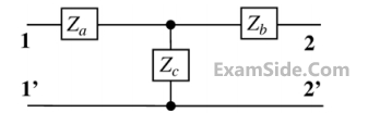 GATE ECE 2016 Set 3 Network Theory - Two Port Networks Question 33 English