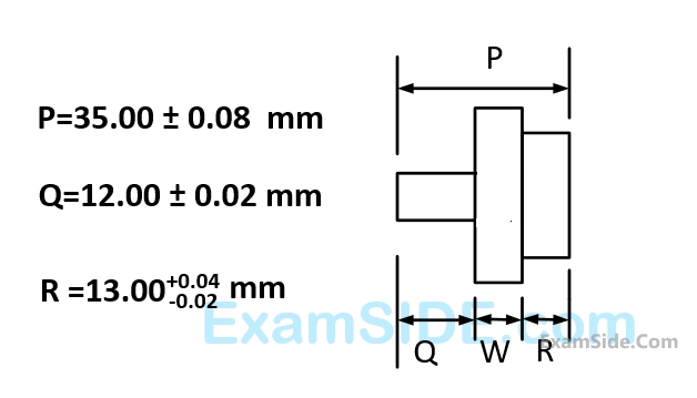 GATE ME 2003 Production Engineering - Metrology and Inspection Question 17 English