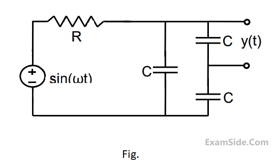 GATE ECE 2014 Set 4 Network Theory - Sinusoidal Steady State Response Question 21 English