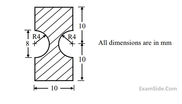 GATE ME 2016 Set 1 Strength of Materials - Moment of Inertia Question 1 English