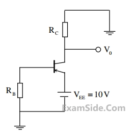 GATE ECE 2014 Set 3 Analog Circuits - Bipolar Junction Transistor Question 50 English