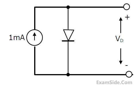 GATE ECE 2002 Electronic Devices and VLSI - PN Junction Question 27 English