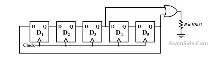 GATE ECE 2016 Set 2 Digital Circuits - Sequential Circuits Question 48 English