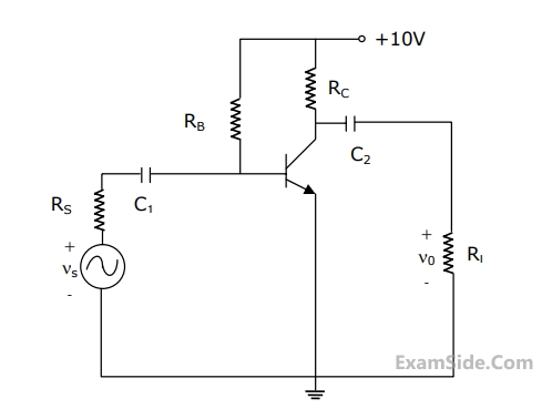 GATE ECE 2010 Analog Circuits - Frequency Response Question 3 English