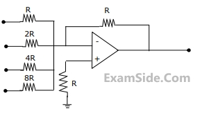 GATE ECE 2003 Digital Circuits - Analog to Digital and Digital to Analog Converters Question 12 English