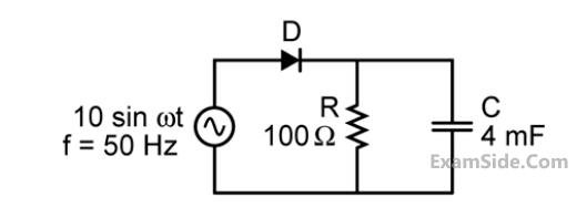 GATE ECE 2014 Set 3 Analog Circuits - Diodes Question 16 English