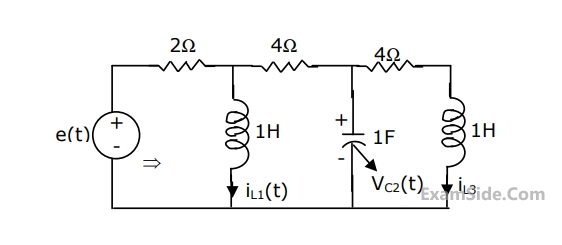 GATE ECE 1997 Control Systems - State Space Analysis Question 8 English