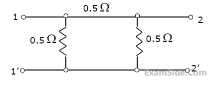 GATE ECE 2010 Network Theory - Two Port Networks Question 50 English