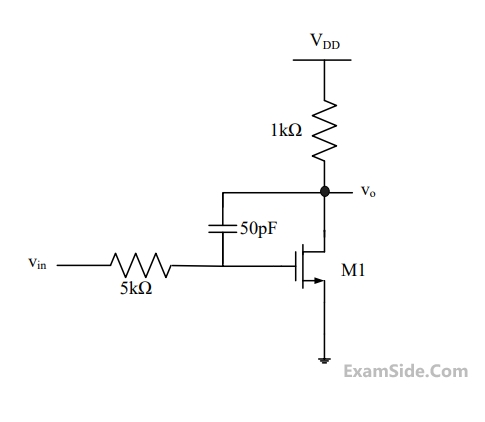 GATE ECE 2016 Set 3 Electronic Devices and VLSI - IC Basics and MOSFET Question 8 English